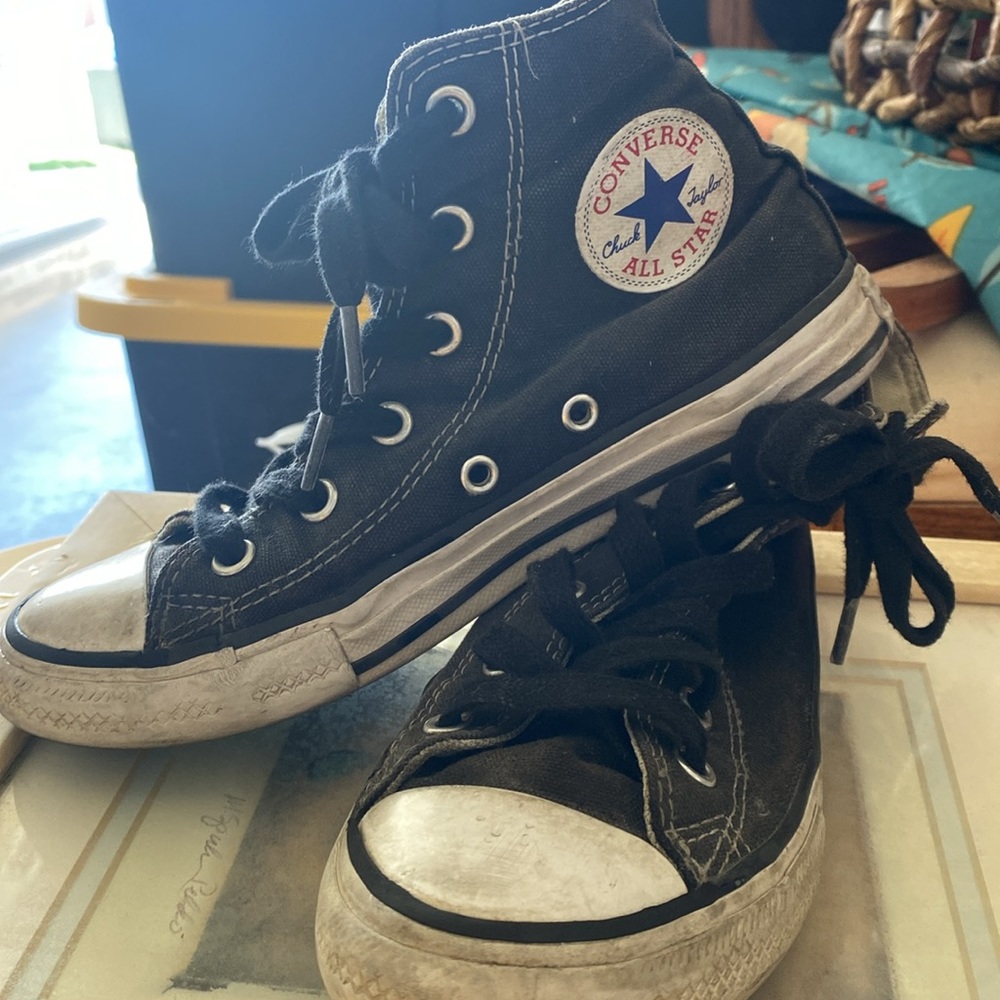 Black Converse HighTops